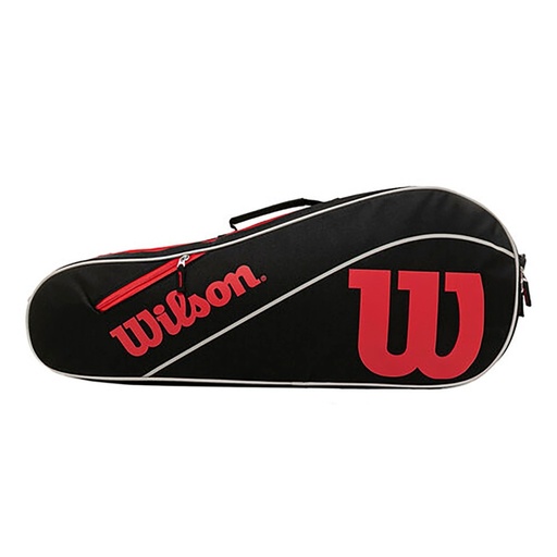 [WR8016001001] Bolso de Tenis Wilson Advantage III 3PK (Bk/Wh)