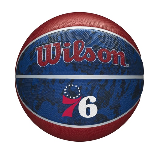 [WTB1500XBPHI] Balon de Basket Wilson NBA Tidye Philadelphia NO.7