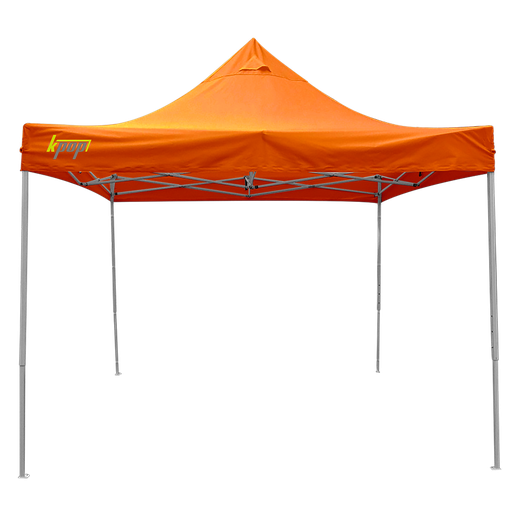 [COMK-POP09] Toldo Plegable 3x3 Mt K-Pop Tela Premium Impermeable(ANARANJADO)