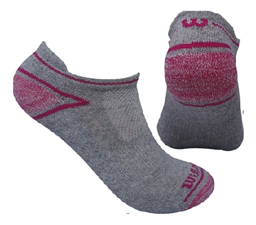 [C0913] Calcetin/Media tobillera deportiva de fibra sintetica Wilson dama X3 Unitalla