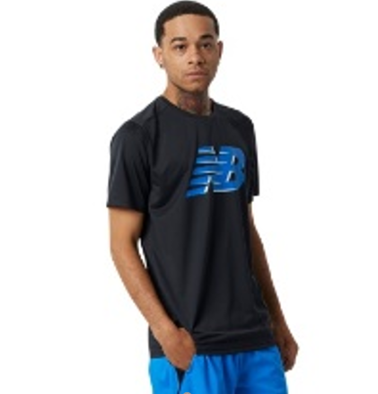 Camiseta de hombre New Balance Graphic Accelerate Negro