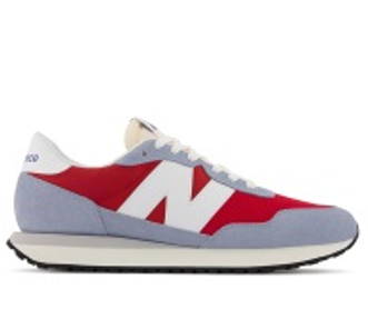 [MS237VB-D-Bult] Zapato de Hombre New Balance 237V1 Rojo / Azul (bulto x 12 pares)
