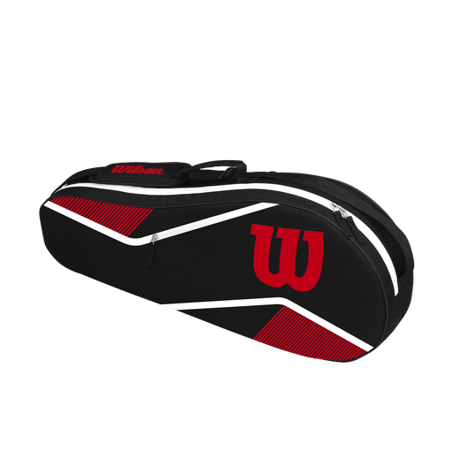 [WR8010201001] Bolso de Tenis Wilson Advantage 3PK Negro/Rojo