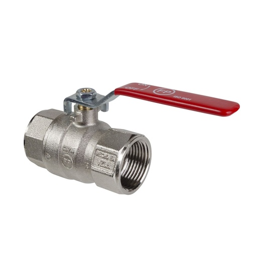 [01B710] Válvula Bola Full Port Cromada Fundición Pacífico 1"