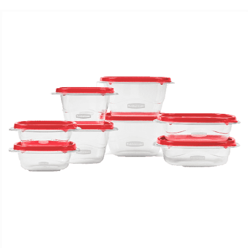[2117373] Set de Envases 16 Piezas Varios Tamaños Takealongs Rubbermaid