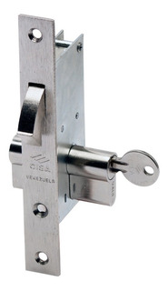 [12640628] Cerradura Chapa PicoLoro Cisa de 30 mm con Cilindro de llave