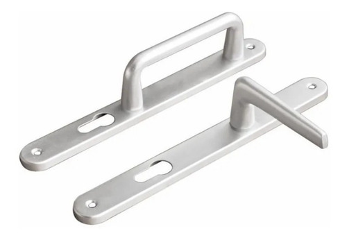 [91001784] Manijas para cerradura Visalock  Fijo Movil 3483 Aluminio