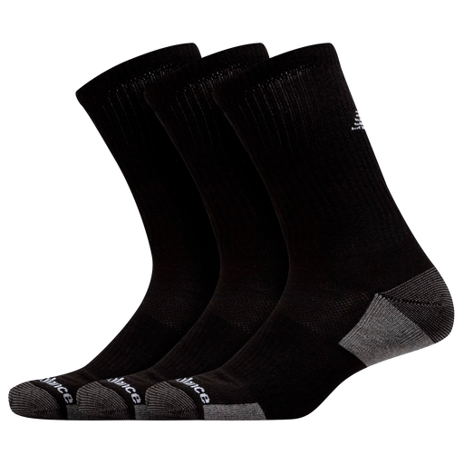 Medias Altas New Balance Essential 3 Pack Negro