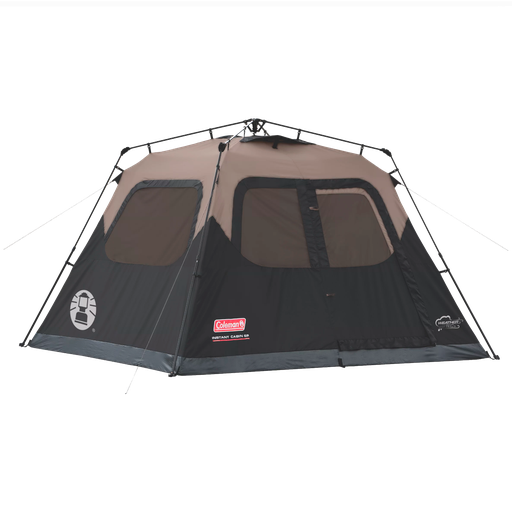 [2157803-VIEJO] Carpa instantánea Coleman para 6 personas Negro/Beige