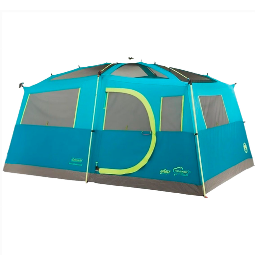 [2000018088] Carpa Coleman Tenaya Lake™ Fast Pitch™ para 8 Personas con armario Azul/Verde
