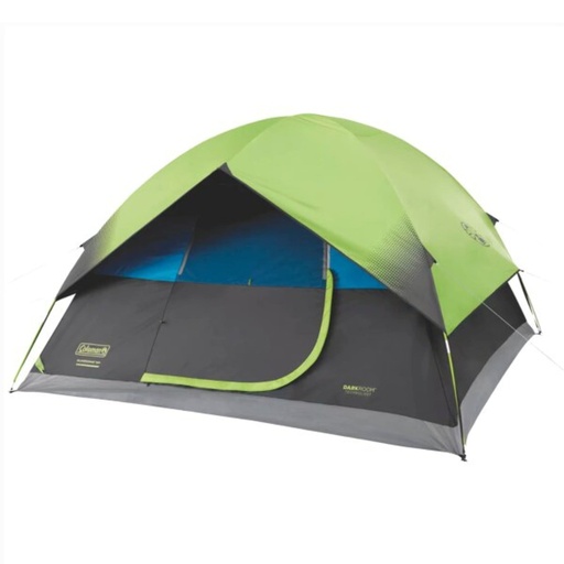 [2000032254-VIEJO] Carpa Coleman Sundome® Dark Room™ para 6 personas Gris/Verde