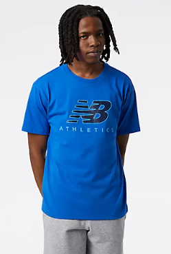 [MT23503-CO-Bult] Camiseta de Hombre New Balance Athletics Graphic Logo Azul (copiar)