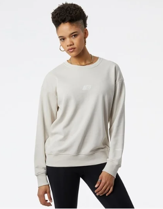 [WT23514-MBM-Bult] Sueter de Mujer New Balance Essentials Crew Blanco (copiar)