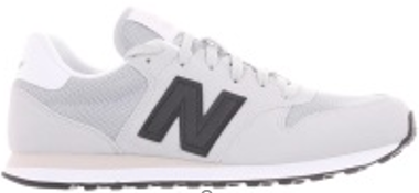 [GM500VW2-D-Bult] Zapato de Hombre New Balance 500 Blanco/Gris (Bulto x 12 pares)