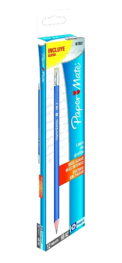 [2073529] Lápiz Paper Mate Hexagonal Azul Cx12 (copiar)