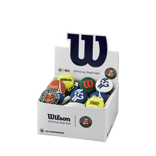 [WR8411701001] Caja 50 unidades de Antivibradores US Open Wilson para Raquetas de Tenis (copiar)