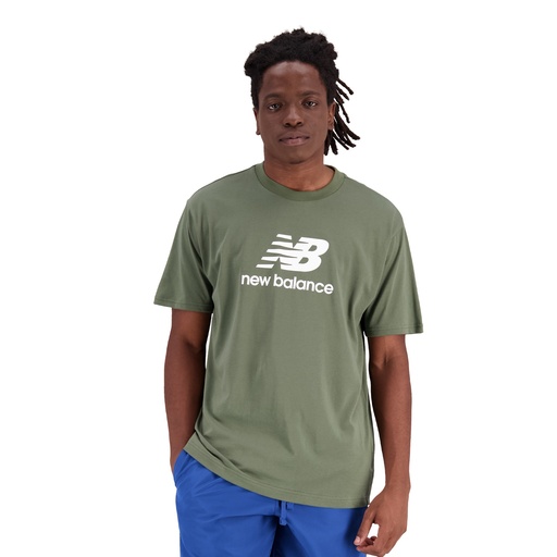 Camiseta manga corta New Balance Essentials Stacked Logo