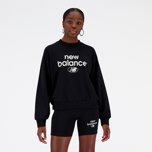 Sueter Mujer New Balance Essentials Reimagined Archive French Terry