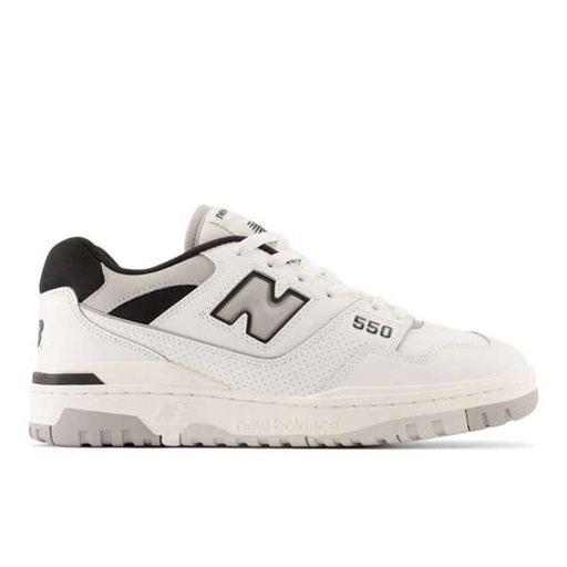 [BB550NCL-D-B] Zapato Lifestyle New Balance 550 Blanco y Gris (12 pares)