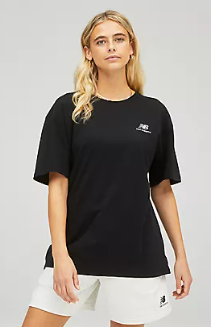 [UT21503-BK-UB] Camiseta Unisex New Balance Essentials Uni-ssentials Negro (8 unidades)