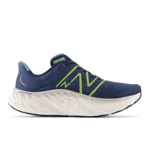 [MMORCN4-D-B] Zapato Running New Balance MORE Azul Marino/Verde/Blanco (12 pares)