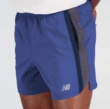 [MS23228-MIB-Z] Short 5 pulgadas New Balance Accelerate Azul Marino/Gris (8 unidades)