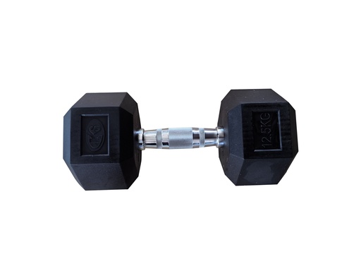 [66848] Mancuerna Pesa K6 Hexagonal Encauchetada 12.5kg 