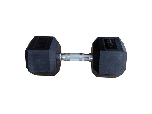 [66850] Mancuerna Pesa K6 Hexagonal Encauchetada 17.5kg