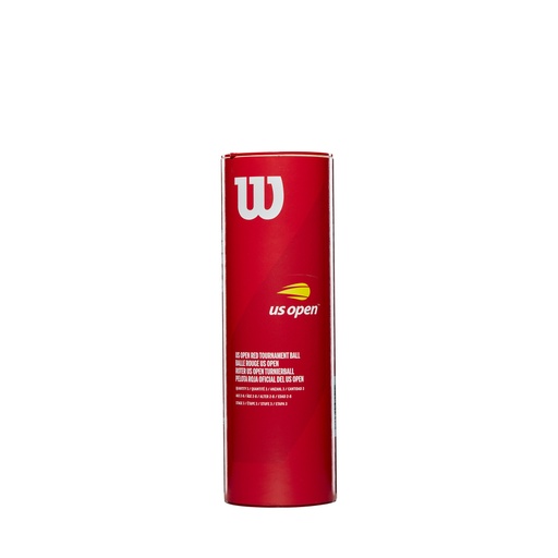 [WRT137600] Pelotas de Tenis Wilson US Open Tournament Red 3 Unidades (T1376)