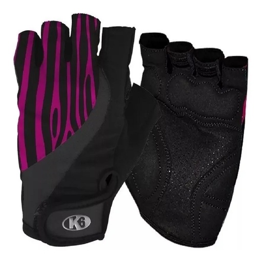 [67061] Guantes para Pesas K6 sin muñequera Lightning para Dama (S)