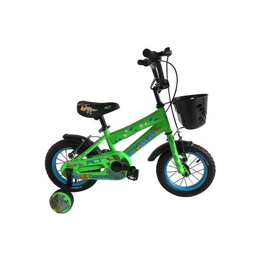 Bicicleta Rin 12 Deluxe PLT Dinosaurs para Niños