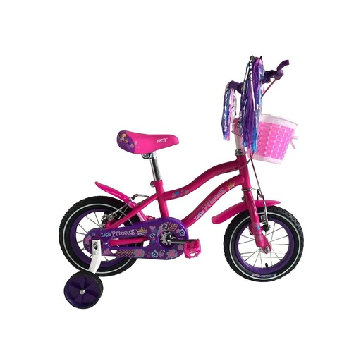 Bicicleta Rin 12 Deluxe PLT Little Princess para Niñas