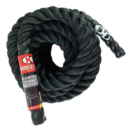 [67955] Cuerda de Acondicionamiento Crossfit Negra K6