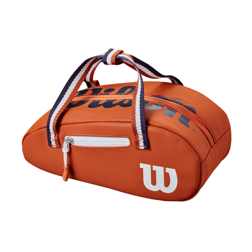 [WR8008901001] Mini Bolso Wilson Roland Garros Tour Clay/Wh