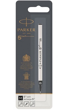 [N1950274] Repuesto Bolígrafo Parker 5to Elemento Tx1 Negro
